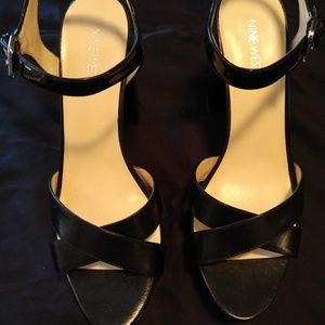 Nine West Black Sandals